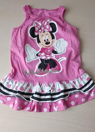 🔥 распродаж 🔥 детский сарафан на девочку мини маус minnie mouse на 4-5 лет