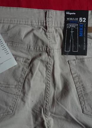Брендові фірмові літні стрейчеві демісезонні джинси брюки charles vogele,нові з бірками,розмір 36/32.5 фото