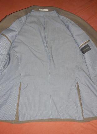 Льняной пиджак marks &amp; spencer p.m(38s) лен, вискоза3 фото