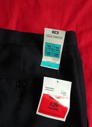 Брендові фірмові англійські легкі літні демісезонні брюки marks&spencer,нові з бірками,розмір 34/33.5 фото