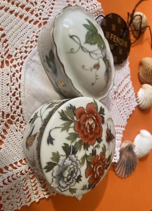 Шкатулка фарфор   fine art porcelain 3