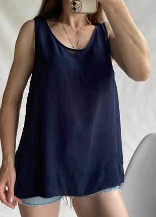 Майка подовжена/летняя блуза без рукавов1 фото