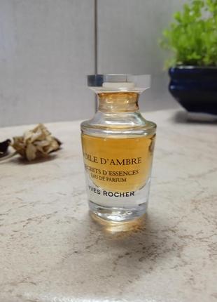 Voile d'ambre, secrets d'essences, yves rocher, миниатюра, 5 мл3 фото