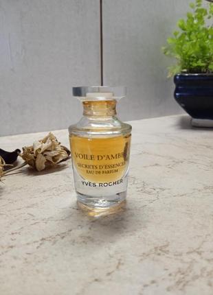 Voile d'ambre, secrets d'essences, yves rocher, миниатюра, 5 мл