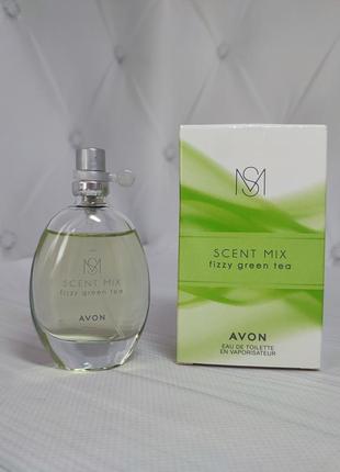 Туалетная водаavon scent mix fizzy green tea для нее