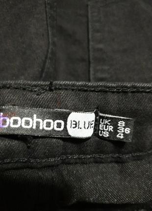 Моднячие стрейчевые джинсы boohoo8 фото