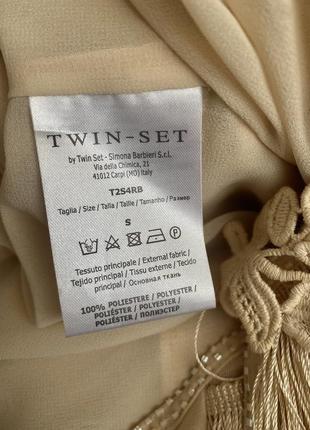 Коктельна сукня бахрома twinset&simona barbieri5 фото
