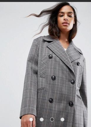 Новое стильное пальто asos, p.s-m2 фото