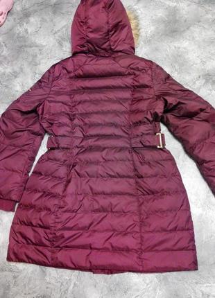 Натуральный зимний пуховик hawke & co