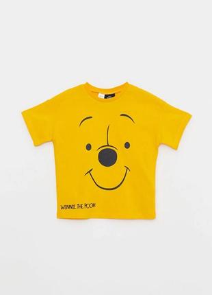 4-5 р 104-110 см нова фірмова футболка топ хлопчику вінні-пух winnie the pooh lc waikiki