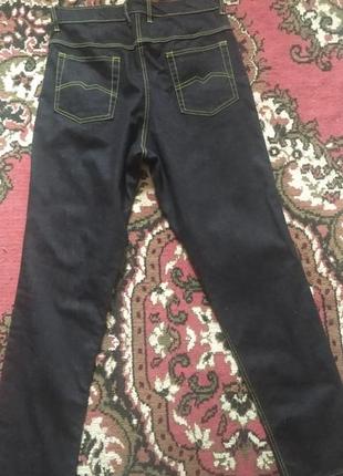Прямые джинсы высокая посадка на 50-52 укр1 фото