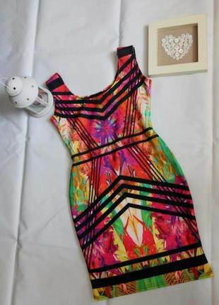 Яркое платье cameo rose