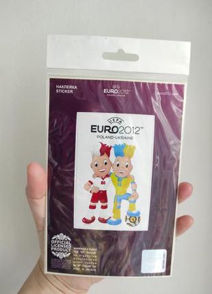 Сувенир euro 2012 uefa poland-ukraine sticker6 фото