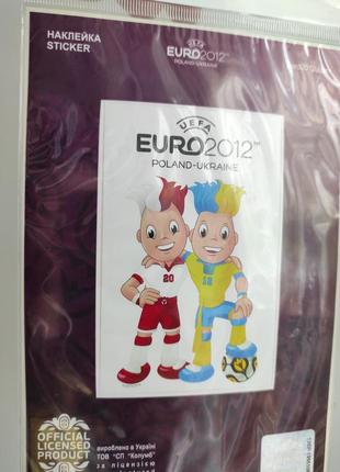 Сувенир euro 2012 uefa poland-ukraine sticker7 фото