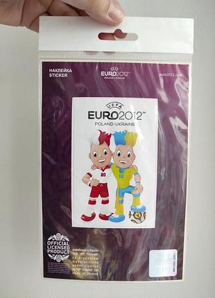 Сувенир euro 2012 uefa poland-ukraine sticker