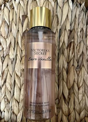 Мист ( спрей ) victoria's secret bare vanilla, 250 ml