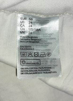 Новые прямые джинсы h&m с высокой талией, большой размер, батал7 фото