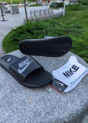 Літні чоловічі тапочки шльопанці летние мужские тапочки шлёпанцы nike