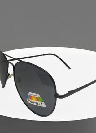 Солнцезащитные очки авиаторы с линзой полароид