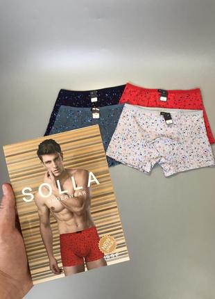 Є післяплата! чоловічі кольорові боксерки solla underwear, чоловіча нижня білизна, труси, боксери, плавки, бавовна, бамбук, котон, якісні