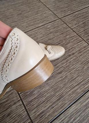 Стильные кожаные лоферы, туфли с косточками office london, оригинал3 фото