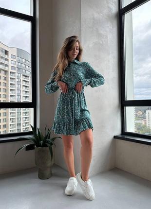 Летнее платье мини,летное платье мины, короткое платье, платье на свято,4 фото