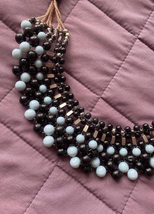 Эксклюзивное ожерелье, ручная работа3 фото