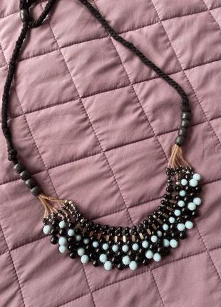 Эксклюзивное ожерелье, ручная работа7 фото