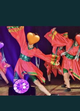 Костюмы китай танцевальный китайский набор наряд 7/10 лет