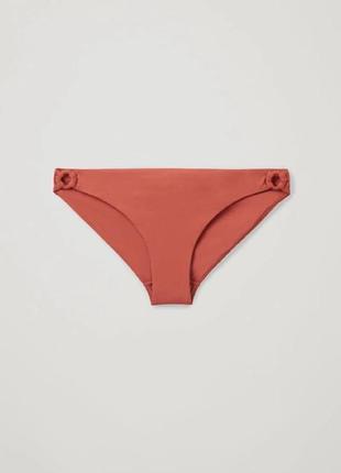 Плавки cos side ring bikini bottoms in orange / 42
