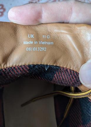 Шкіряні черевики clarks, устілка 31 - гроші на зсу5 фото