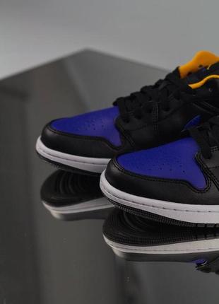 Кросівки nike air jordan 1 low dark concord3 фото