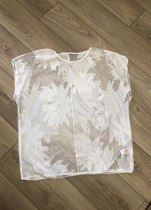 Прозрачная блуза, футболка сеточка