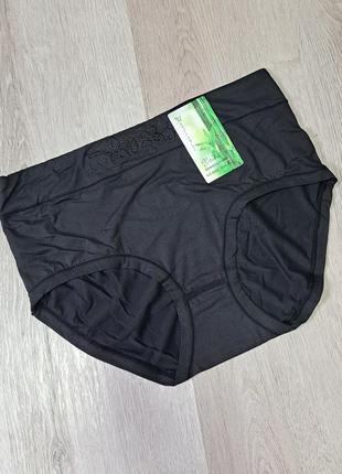 Трусики 🔥 бамбук 56 54 52 р 50 48 размеры трусы большие батал коррекция нижнее бельё...