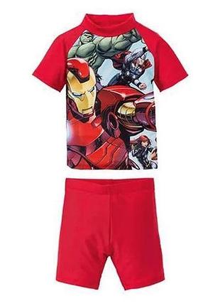 74\80 сонцезахисний купальний костюм marvel