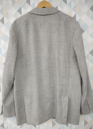 Пиджак блейзер cos linen-wool single mix-breasted blazer / 508 фото