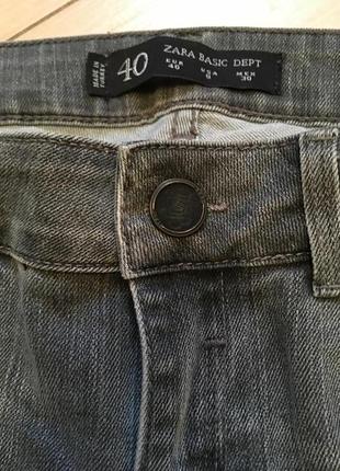 Джинсы zara basic 4