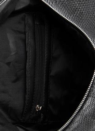 Сумка жіноча на плече через плече кросбоді екошкіра змії рептилія8 фото