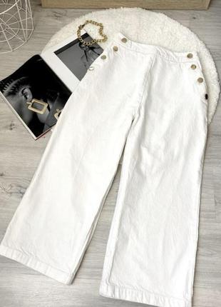 Комплект джинсы , футболка в рюшах ! бренд , next , h&m2 фото