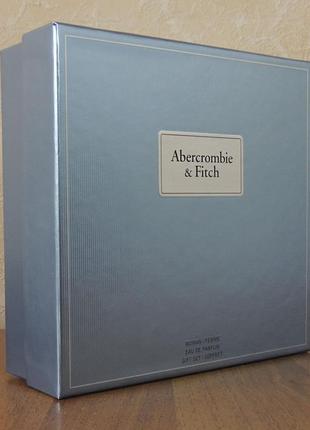 Abercrombie & fitch fitch first instinct blue for her подарочный набор для женщин1 фото