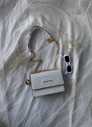 Mikhael kors mini bag white/ женская сумка/женская сумка2 фото