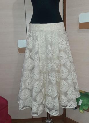 Стильна юбка в квіти samerset2 фото