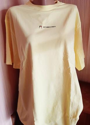 Футболка овер-сайз