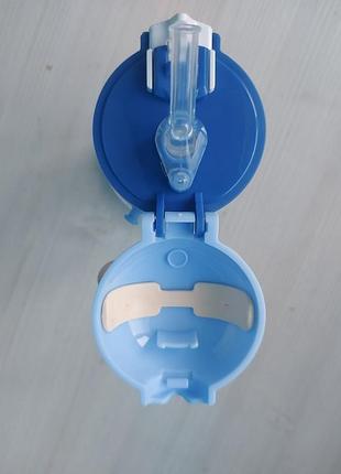 Поилка поильник непроливайка бутылка чашка с силиконовой трубочкой олененок