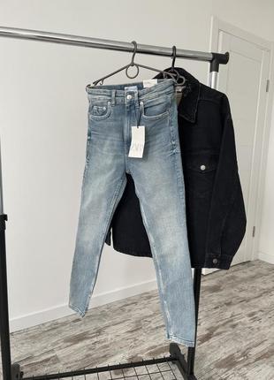Джинсы skinny от zara vintage 34,36