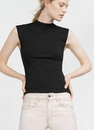 Майка безрукавка  zara knit