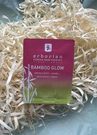 Увлажняющий крем-сияние erborian bamboo glow cream1 фото