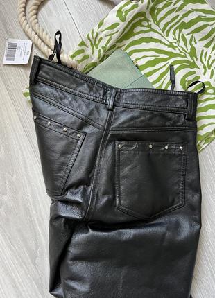 Крутые кожаные штаны брюки asos7 фото