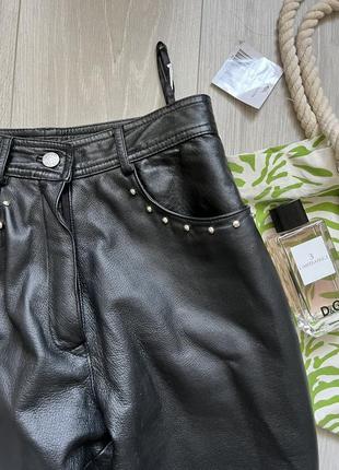 Крутые кожаные штаны брюки asos3 фото
