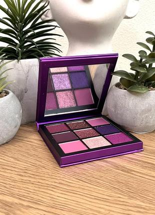 Оригінал палетка тіней huda beauty obsessions palette - amethyst оригинал палетка теней2 фото